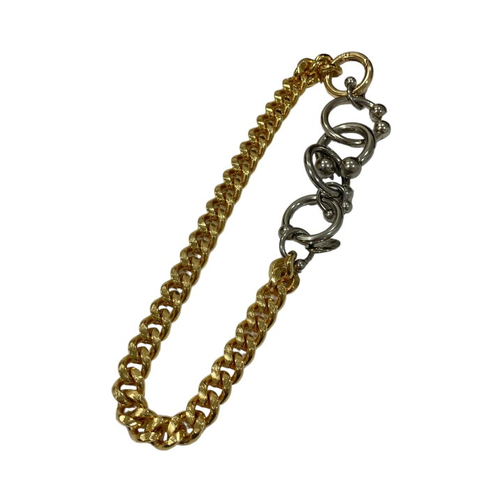 楽天市場】【中古】sacai ボディピアスチェーンネックレス ゴールド  