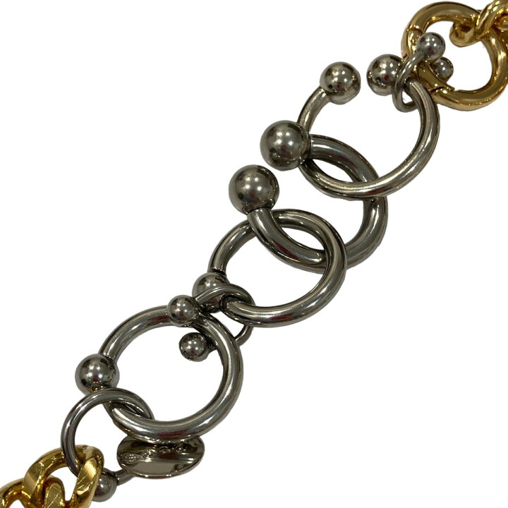 楽天市場】【中古】sacai ボディピアスチェーンネックレス ゴールド  