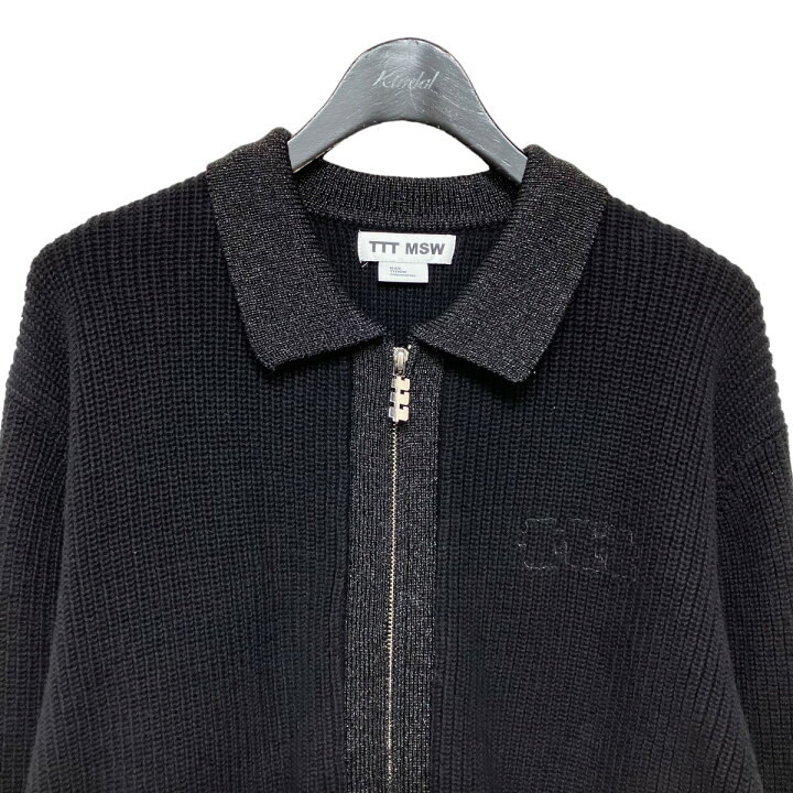 楽天市場】【中古】TTT MSW 24SS Lame zip up cardigan ニット 