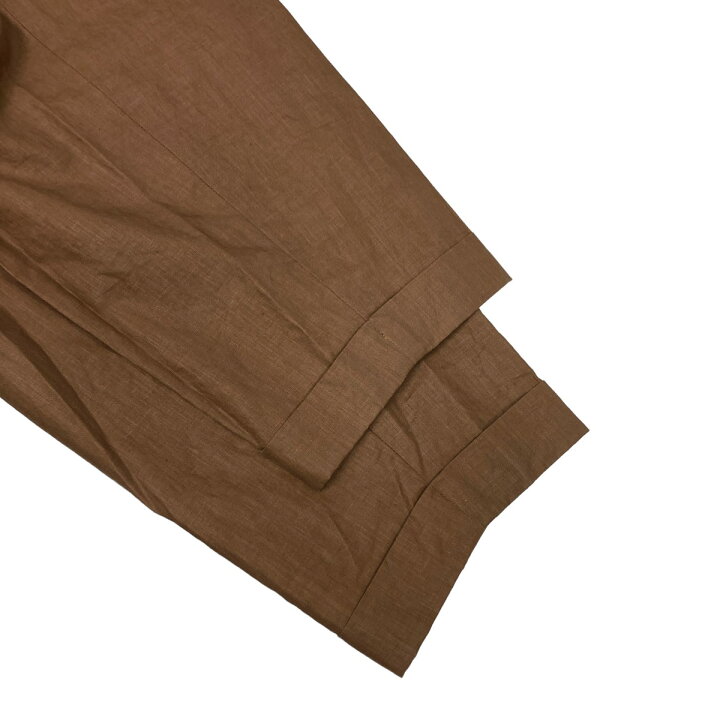 楽天市場】【中古】INSCRIRE Linen Coating Pegtop Pants リネン 