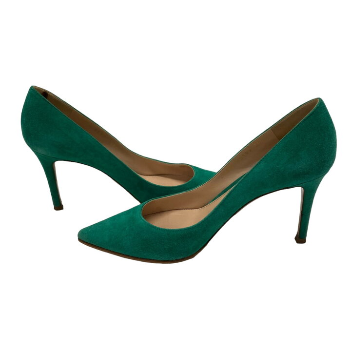 楽天市場】【中古】Gianvito Rossi パンプス グリーン サイズ：36 1/2 