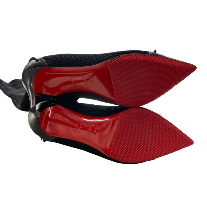 楽天市場】【中古】Christian Louboutinメッシュスパイクソックス 
