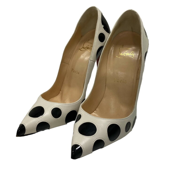楽天市場】【中古】Christian Louboutin ドットパンプス 