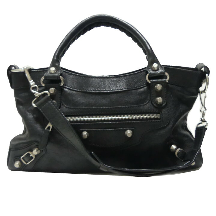 楽天市場】【中古】BALENCIAGA ザ ファースト シティ レザー2WAY 