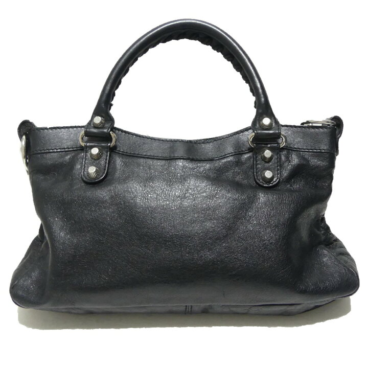 楽天市場】【中古】BALENCIAGA ザ ファースト シティ レザー2WAY 
