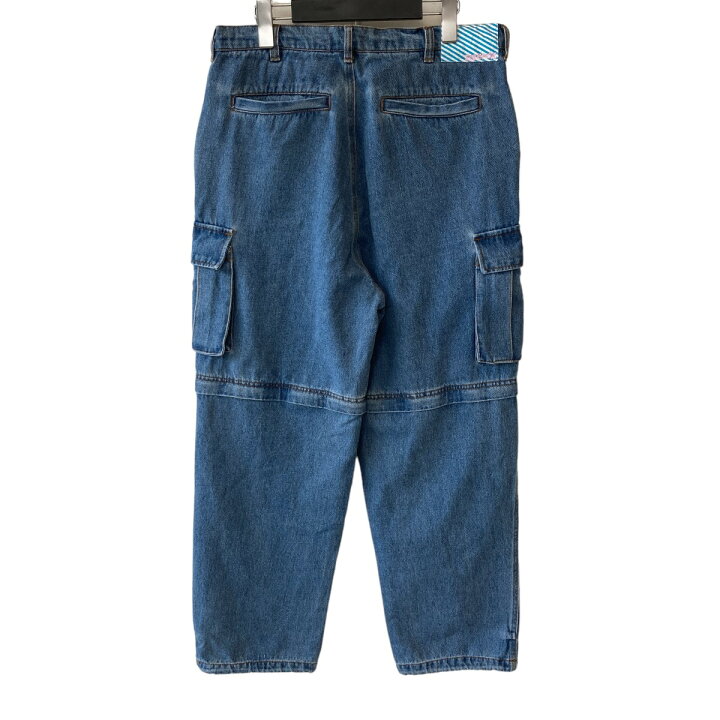 楽天市場】【中古】BBC ICECREAM 24SS 2WAY WASHED DENIM CARGO PANTS 
