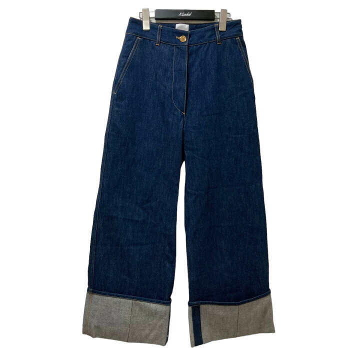 楽天市場】【中古】Patou アイコニック ワイドデニムパンツ ES-TR003 