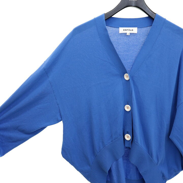 楽天市場】【中古】ENFOLD23SS HEXAGON CARDIGAN ハイゲージニット  