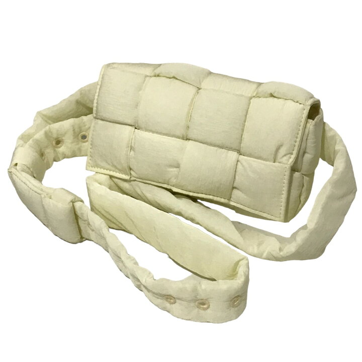 楽天市場】【中古】BOTTEGA VENETA パデットテック カセットショルダー 