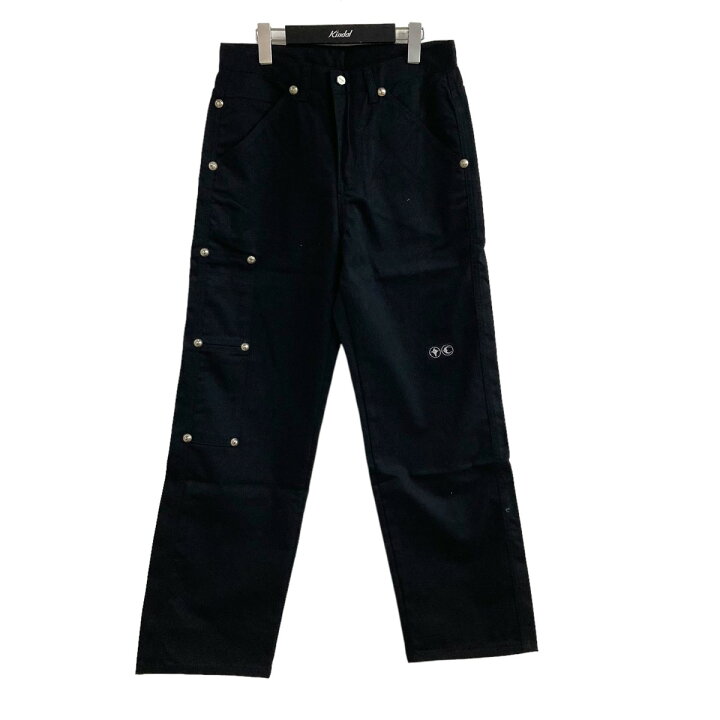 楽天市場】【中古】THUG CLUBスタッズデニムパンツ ブラック サイズ：2  
