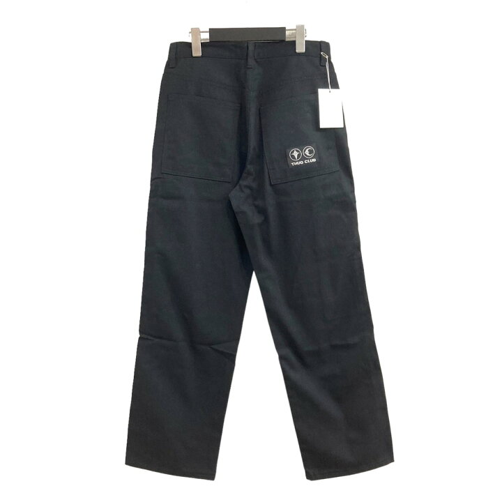 楽天市場】【中古】THUG CLUBスタッズデニムパンツ ブラック サイズ：2 
