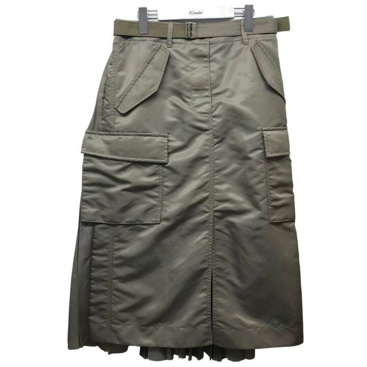 sacai サカイ<br>ロング・マキシ丈スカート レディース 1(S位) カーキ  