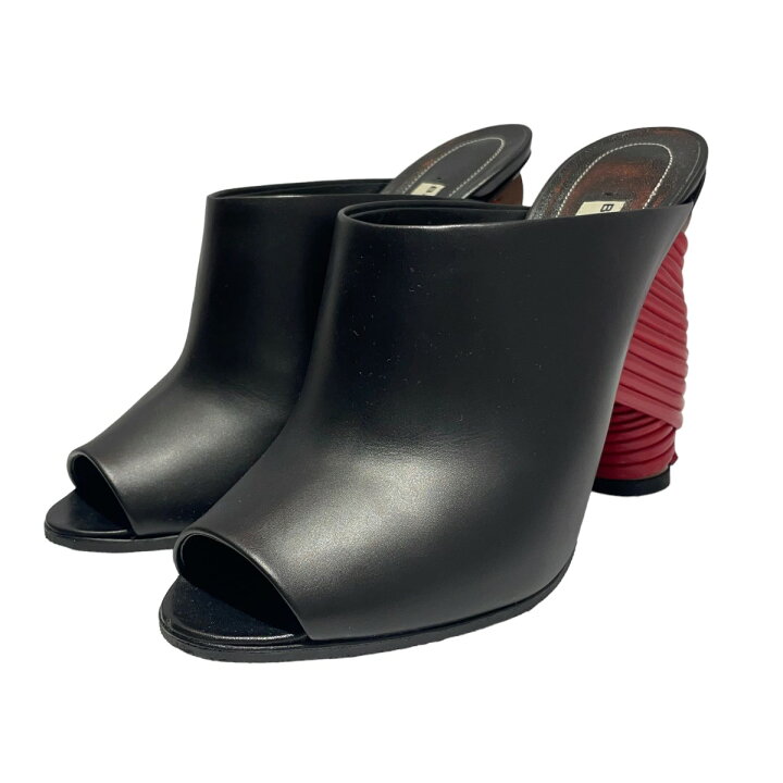楽天市場】【中古】BALENCIAGA ヒールサンダル 454460 ブラック サイズ 
