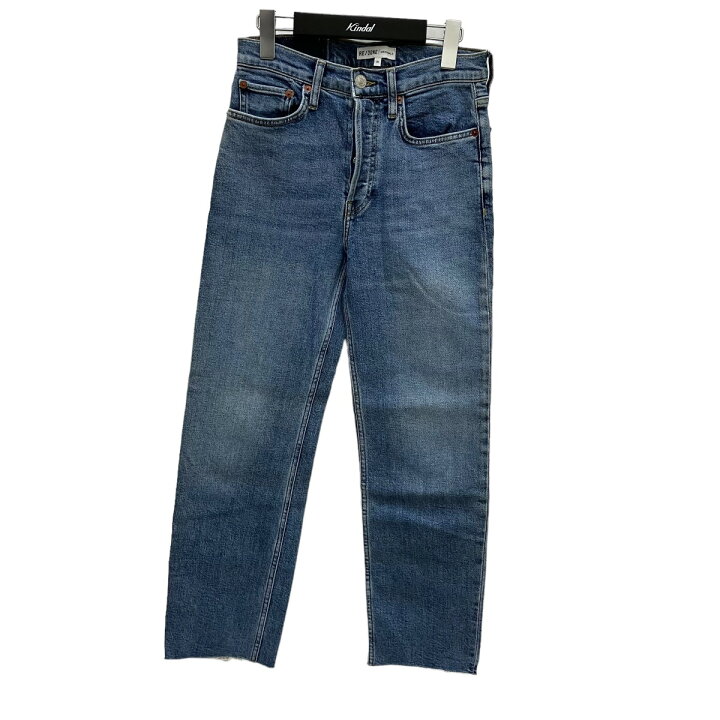 楽天市場】【中古】RE／DONE デニムパンツ インディゴ サイズ：25  