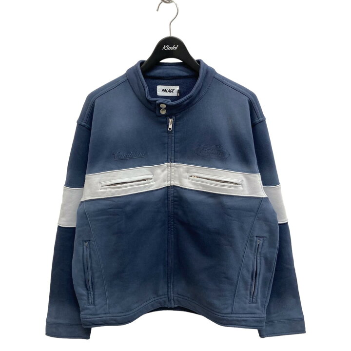 楽天市場】【中古】PALACE WASHED MOTO JACKET ジャケット ネイビー 