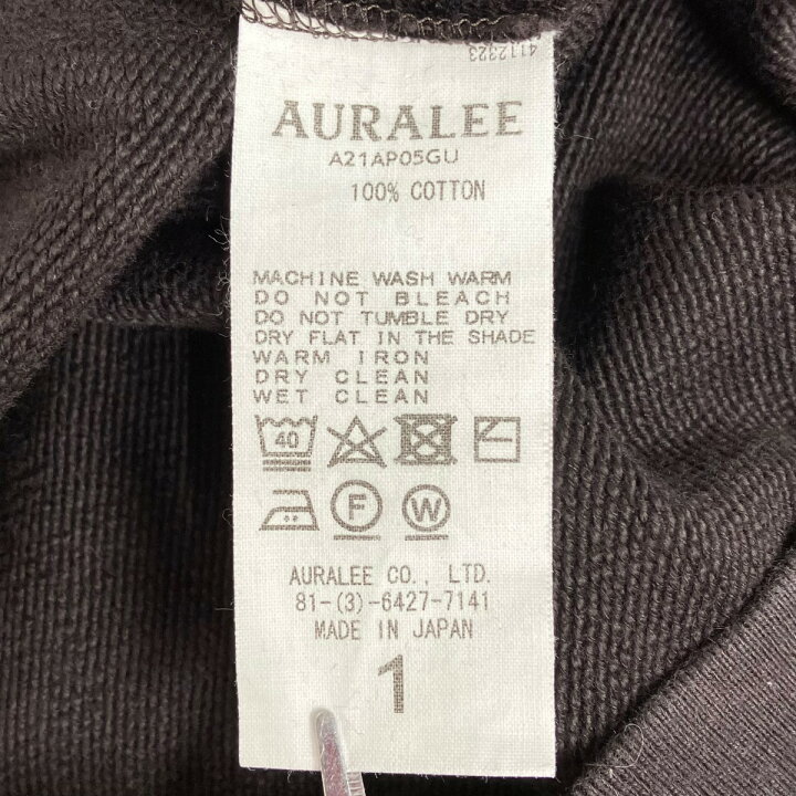 楽天市場】【中古】AURALEE SUPER SOFT HEAVY SWEAT MOCK NECK P O 