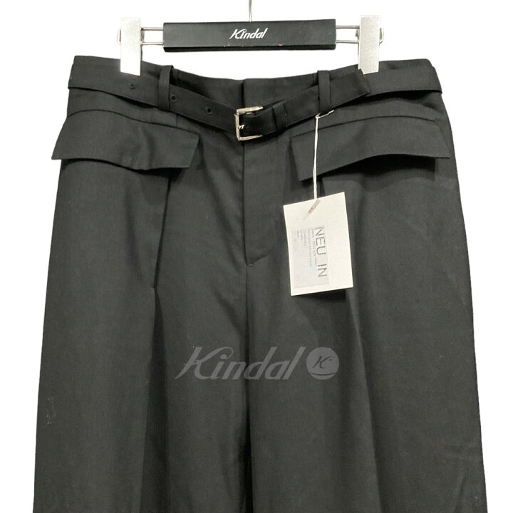 楽天市場】【中古】NEU IN ｢POCKET BELT COTTON TROUSERS｣ベルテッド 