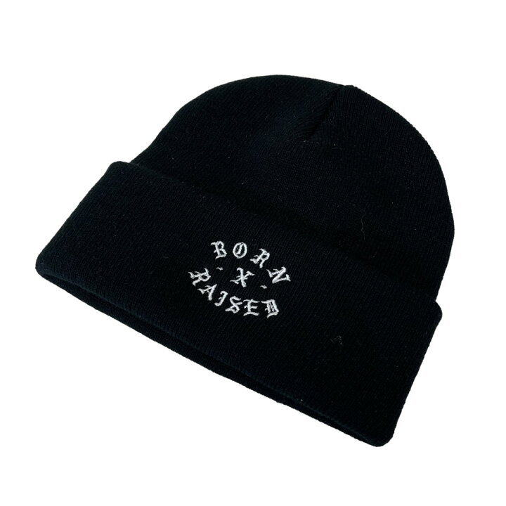 楽天市場】【中古】BORN X RAISED THE PLUGポップアップ限定 ニット帽 