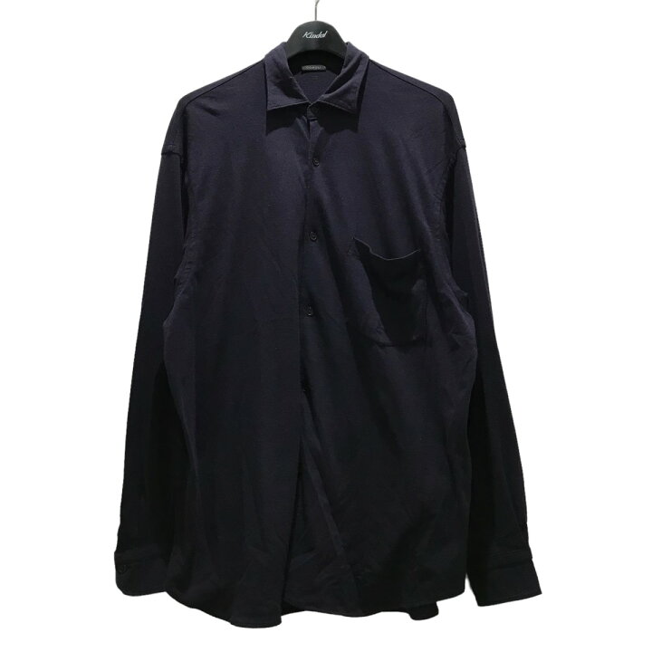 楽天市場】【中古】COMOLI 24SS コモリシャツ Z01-05015 ネイビー 