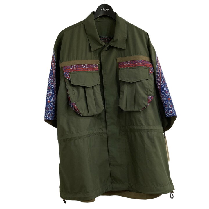 楽天市場】【中古】sacai 22SS シャーリングエンブロイダリーミックス  