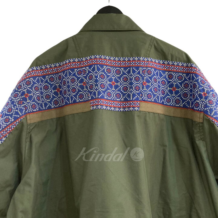 楽天市場】【中古】sacai 22SS シャーリングエンブロイダリーミックス  