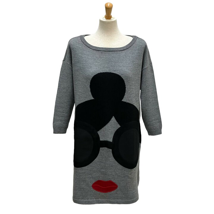 楽天市場】【中古】alice+olivia ニットワンピース グレー サイズ：S 