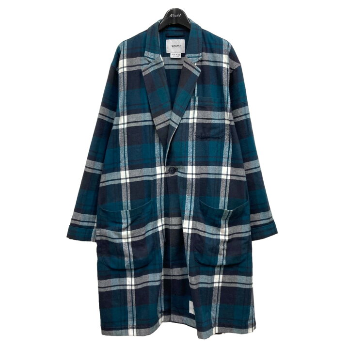 楽天市場】【中古】WTAPS 2024SS GOWN COAT チェックガウンコート