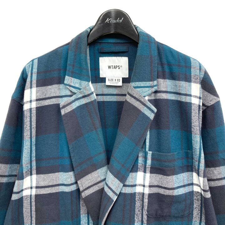 楽天市場】【中古】WTAPS 2024SS GOWN COAT チェックガウンコート 