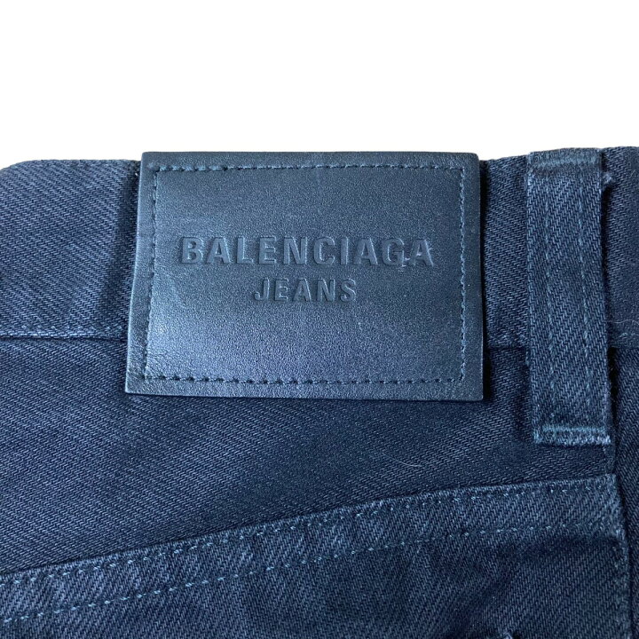 楽天市場】【中古】BALENCIAGABaggy Denim Pants ダメージ加工バギー  