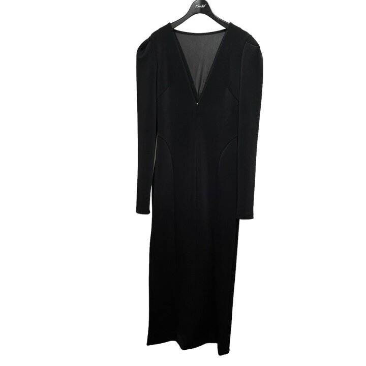 楽天市場】【中古】FETICO STRETCH JERSEY MIDI DRESS ブラック サイズ  