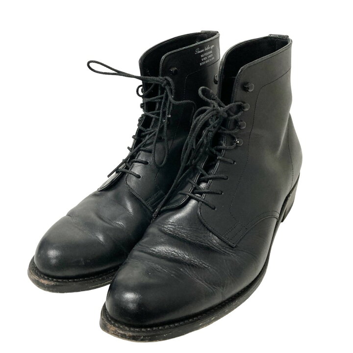 楽天市場】【中古】foot the coacher レースアップブーツ ブラック 