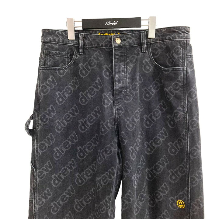 楽天市場】【中古】Drew House ロゴデニムパンツ ブラック サイズ：34  