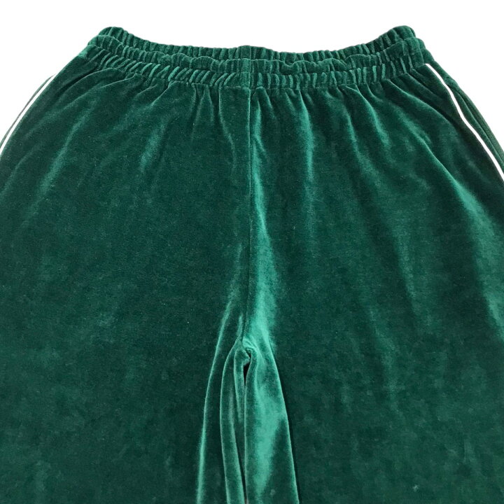 楽天市場】【中古】CELINE ロゴ刺繍ベロアトラックジョガーパンツ  