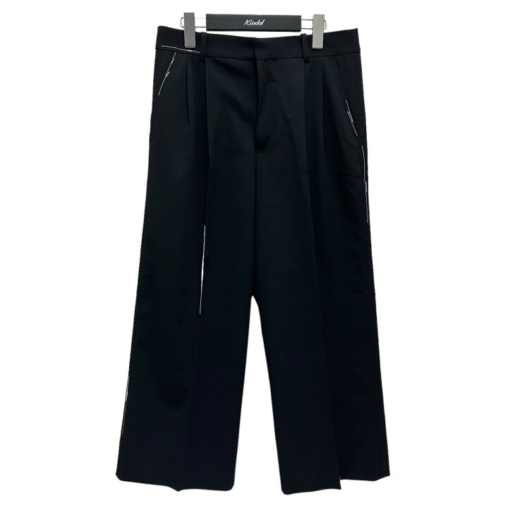 楽天市場】【中古】ADER error×ZARA ワイドスラックス ブラック 