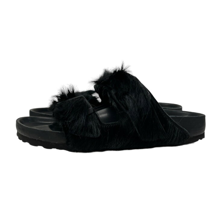 楽天市場】【中古】RICK OWENS×BIRKENSTOCK Arizona ファーサンダル 