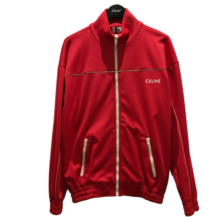 楽天市場】【中古】CELINEロゴプリントトラックジャケット 2Y654121O 