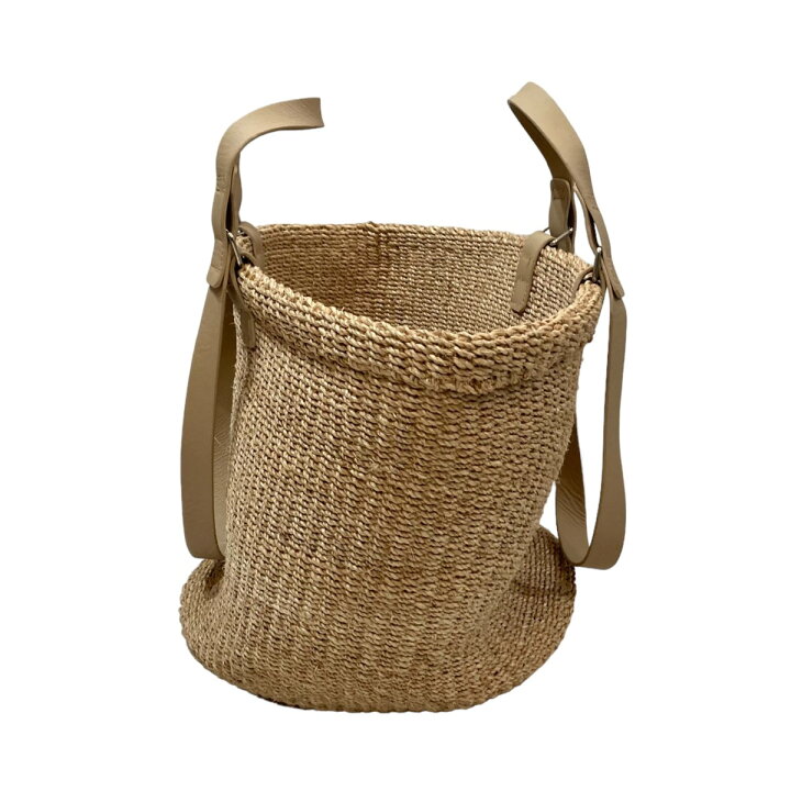 楽天市場】【中古】BUCKET BAGGAGE バスケット かごバッグ ベージュ  