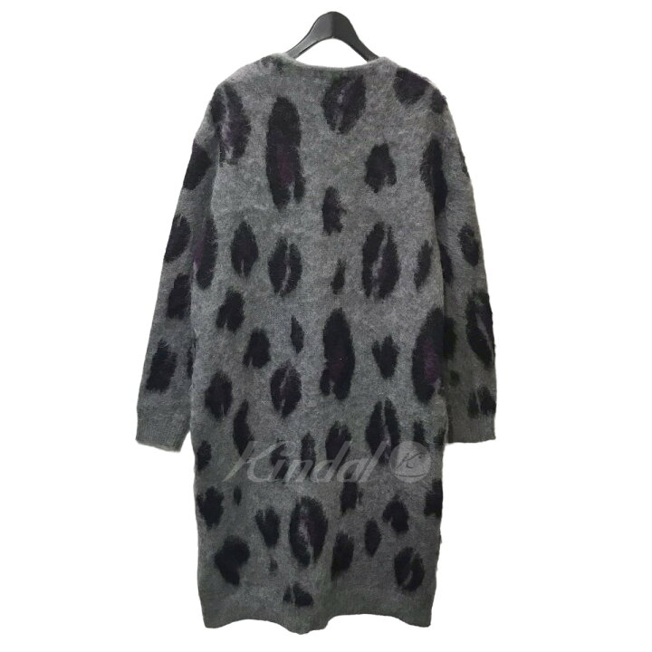 楽天市場】【中古】Needlesレオパード柄モヘアロングニット 