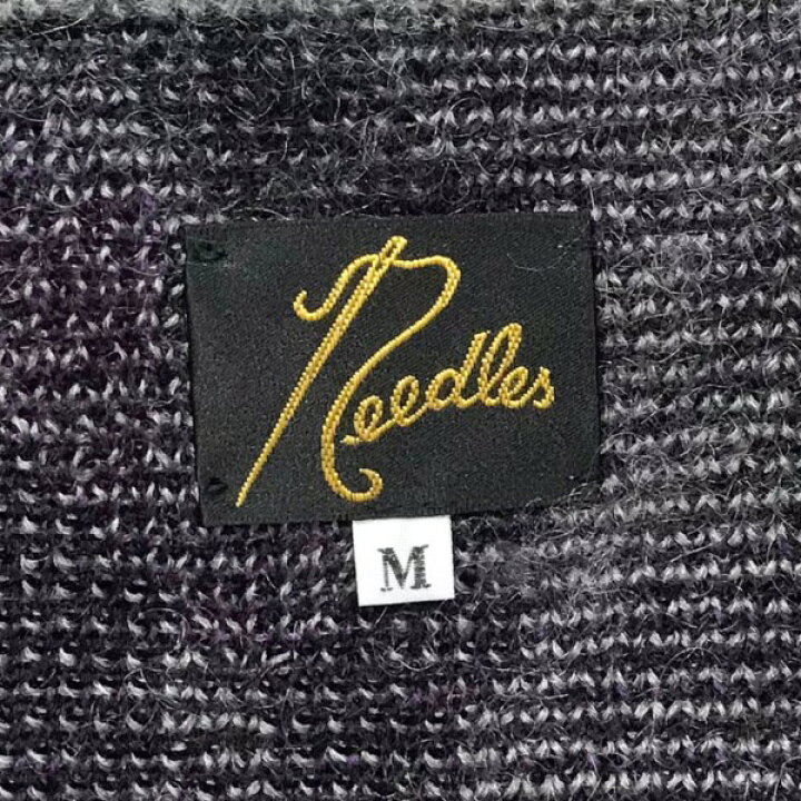 楽天市場】【中古】Needlesレオパード柄モヘアロングニット 