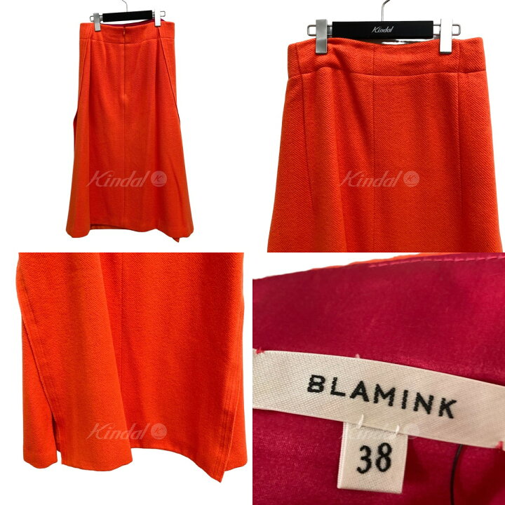 楽天市場】【中古】BLAMINK コットンコーデュロイボックスプリーツ 