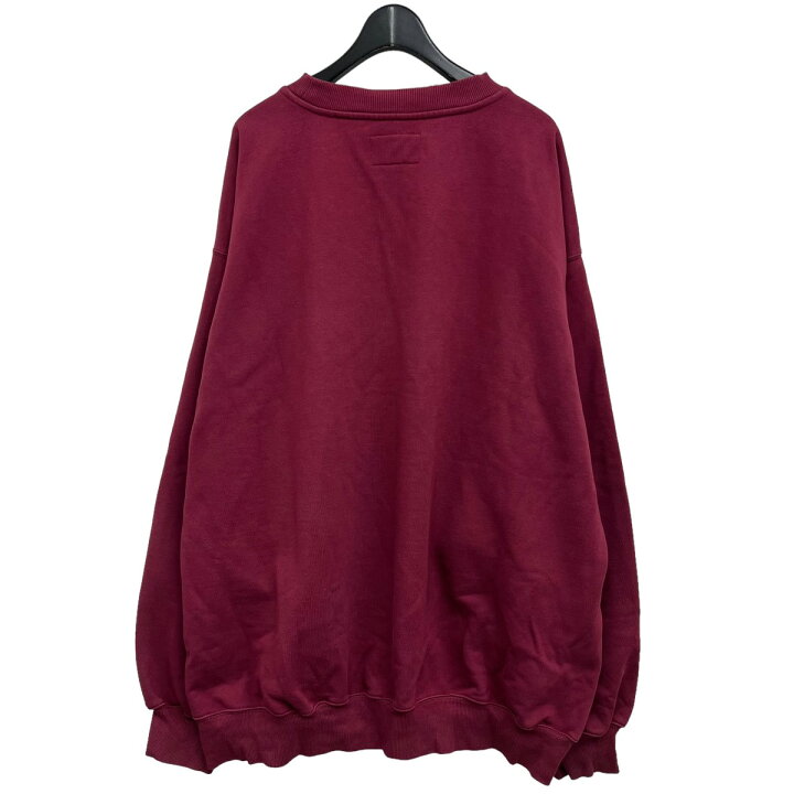 楽天市場】【中古】CarHartt×PACCBET ロゴスウェット ボルドー サイズ  