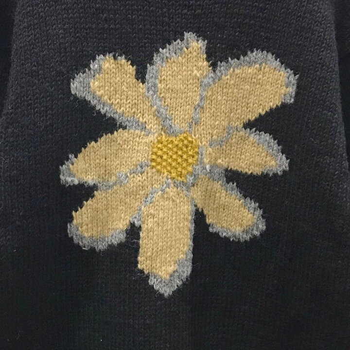 楽天市場】【中古】Mcmachan Woolen フラワー柄ニットセーター 