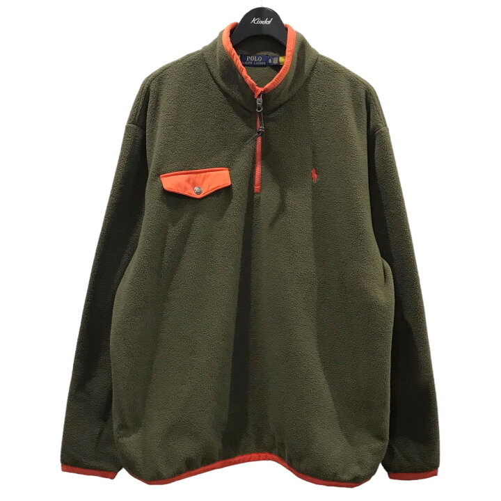 楽天市場】【中古】RALPH LAUREN ハーフジッププルオーバーフリース 