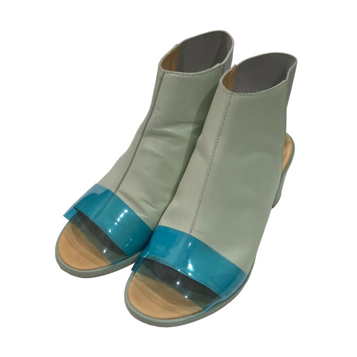 楽天市場】【中古】MM6 Maison Margielaヒールサンダル ライトグリーン 