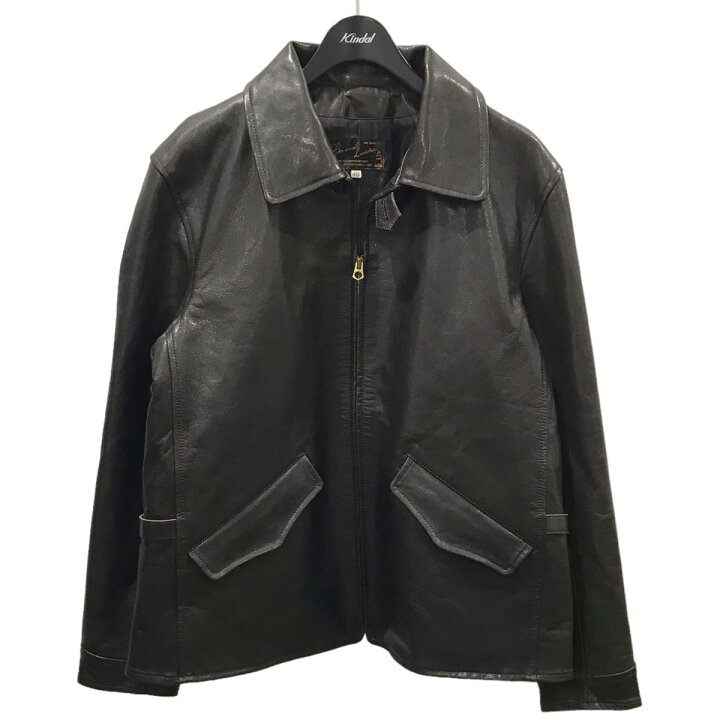 楽天市場】【中古】BONCOURA 21AW ジップアップレザージャケット SASHA 