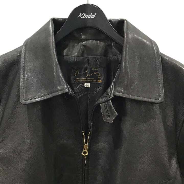 楽天市場】【中古】BONCOURA 21AW ジップアップレザージャケット SASHA 