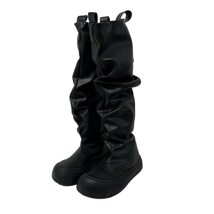 楽天市場】【中古】YUME YUME Fisherman boot ロングブーツ ブラック 