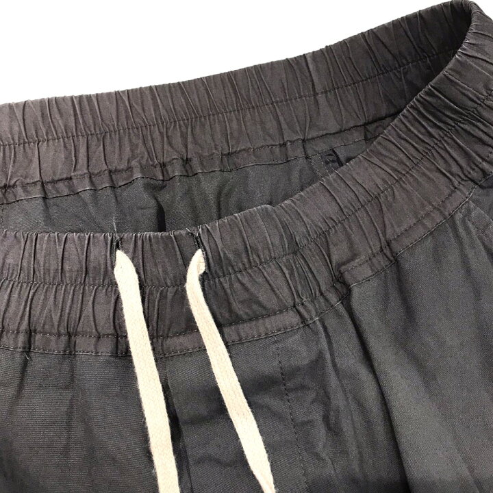 楽天市場】【中古】RICK OWENSクロップドパンツ RU18S5385 TE グレー 