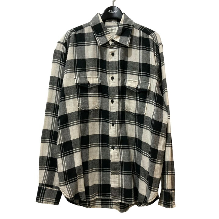 楽天市場】【中古】Saint Laurent Paris ロングスリーブ チェック  