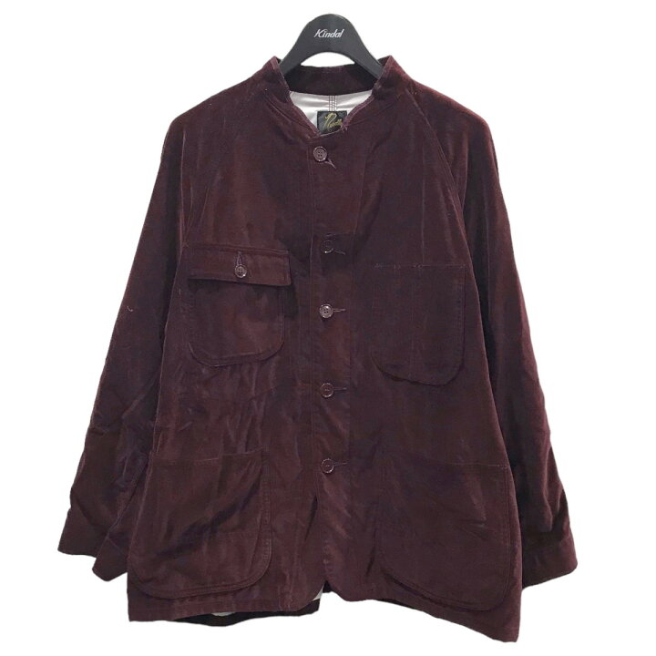 楽天市場】【中古】Needles19AW ベロアノーカラージャケット 